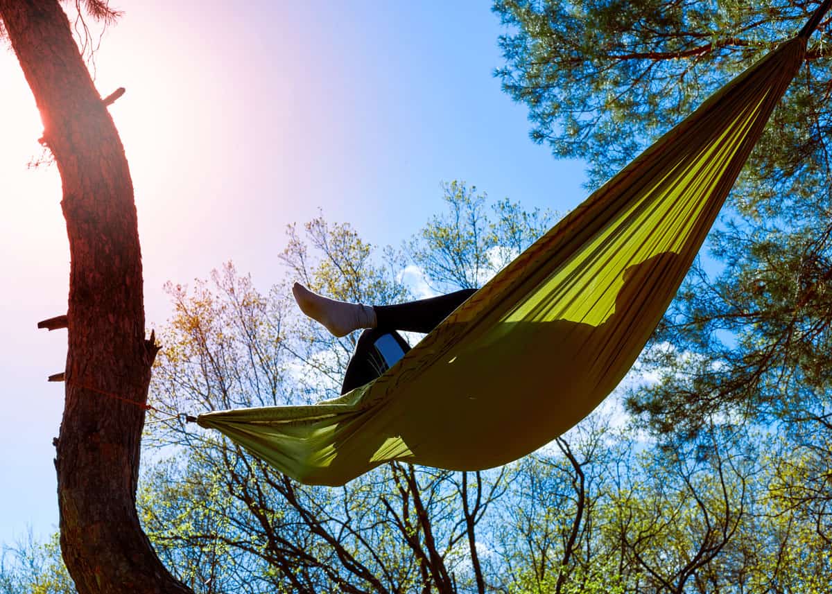 Camping with a hammock guide