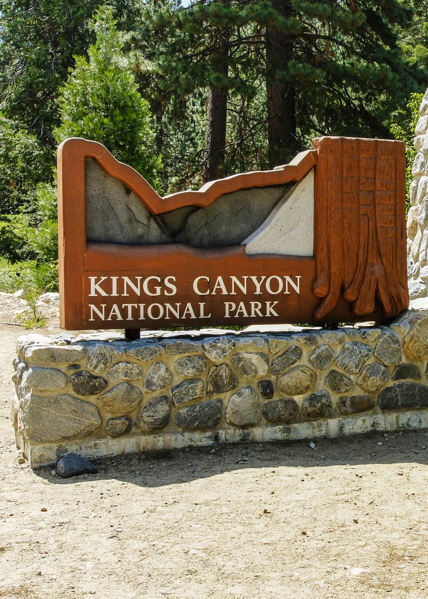 Kings Canyon National Park camping