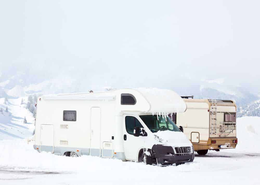 how to winterize a camper to live in