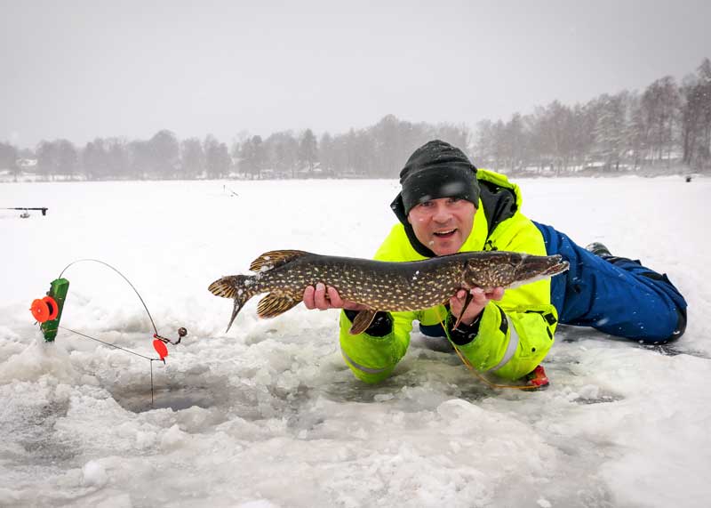 Best Time of Day to Ice Fish pike