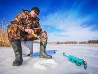 how to measure ice thickness