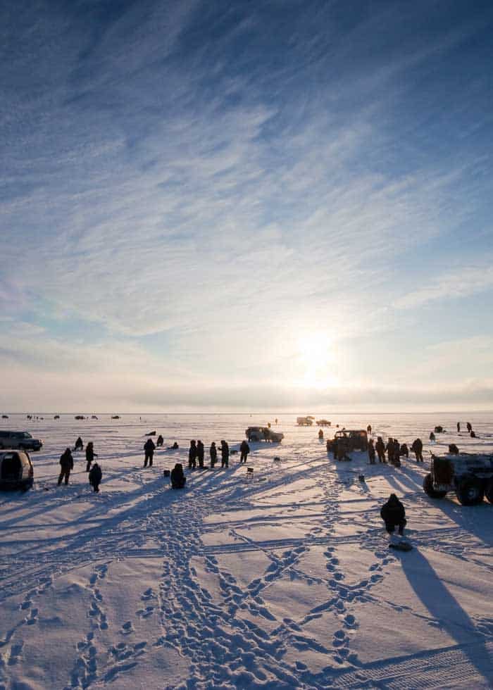 ice thickness safety ice fishing