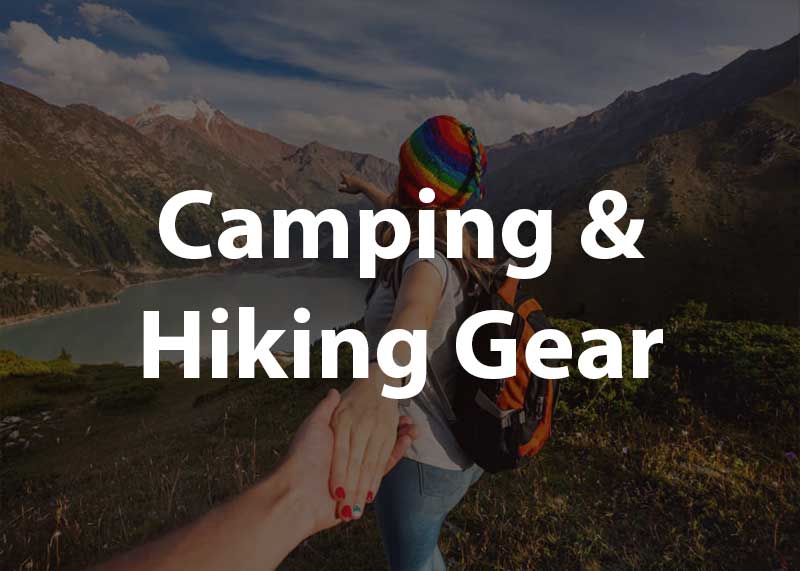 camping hiking gear