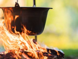 how to boil water while camping