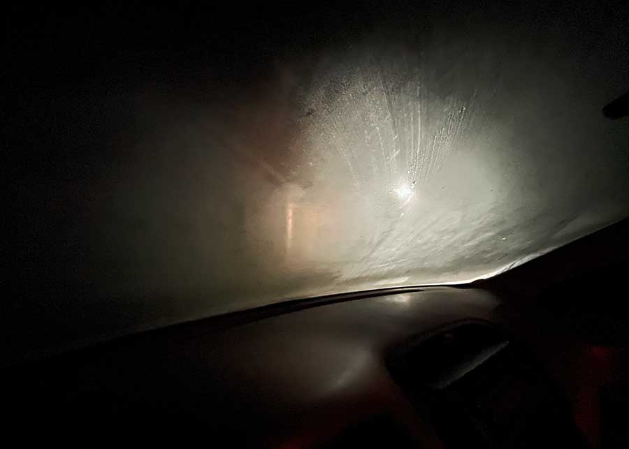 how to defrost windshield in summer inside