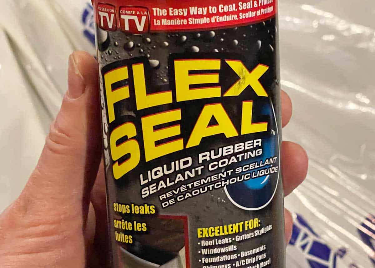 flex seal seal a leak in my kitchen sink