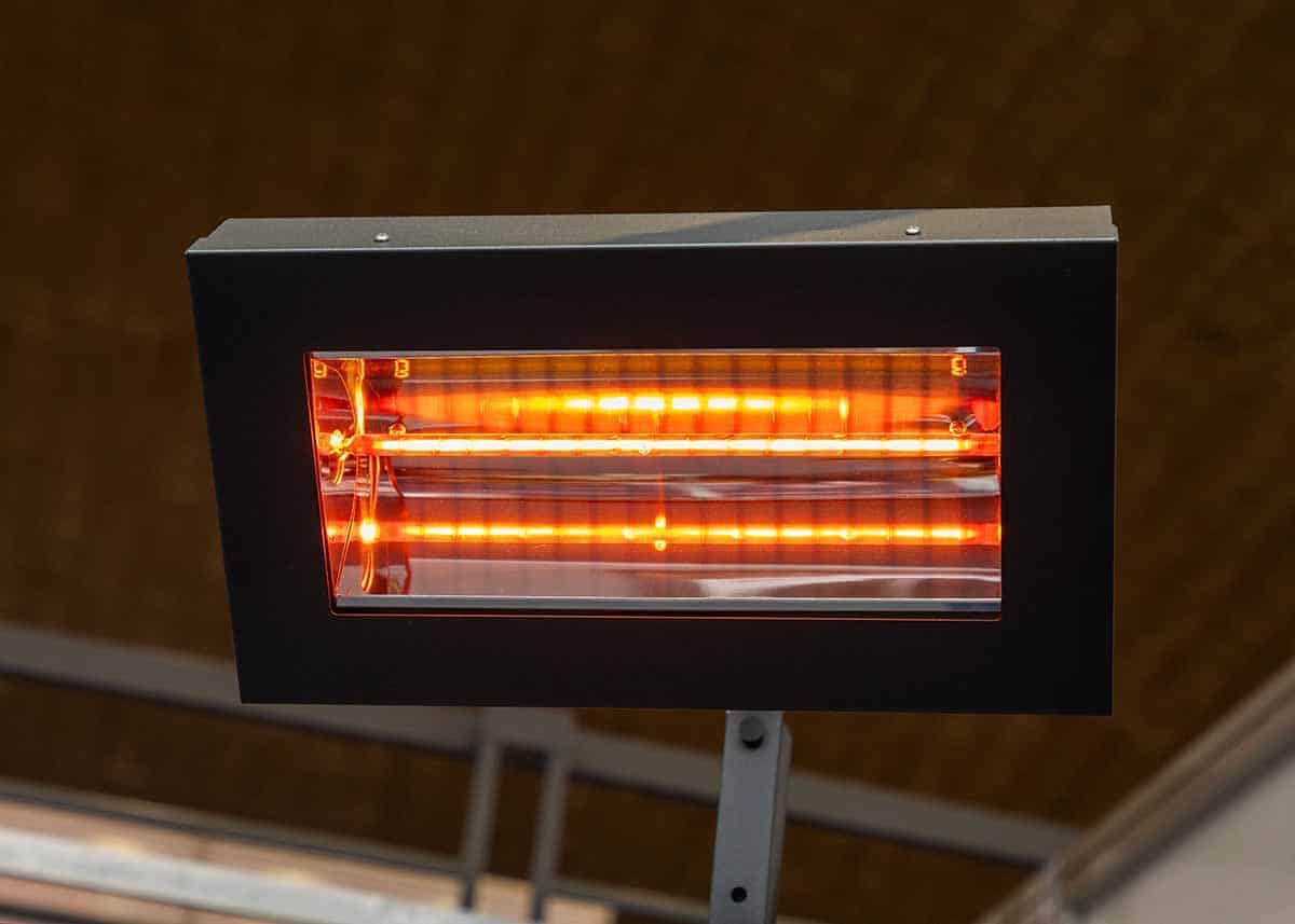 heat rv with infrared heater